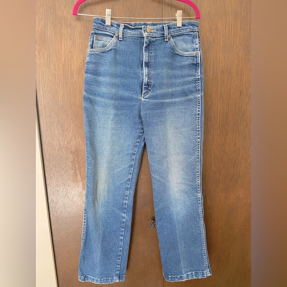 L. L. Bean Vintage high waisted blue jeans (size 8) - Picture 1 of 15